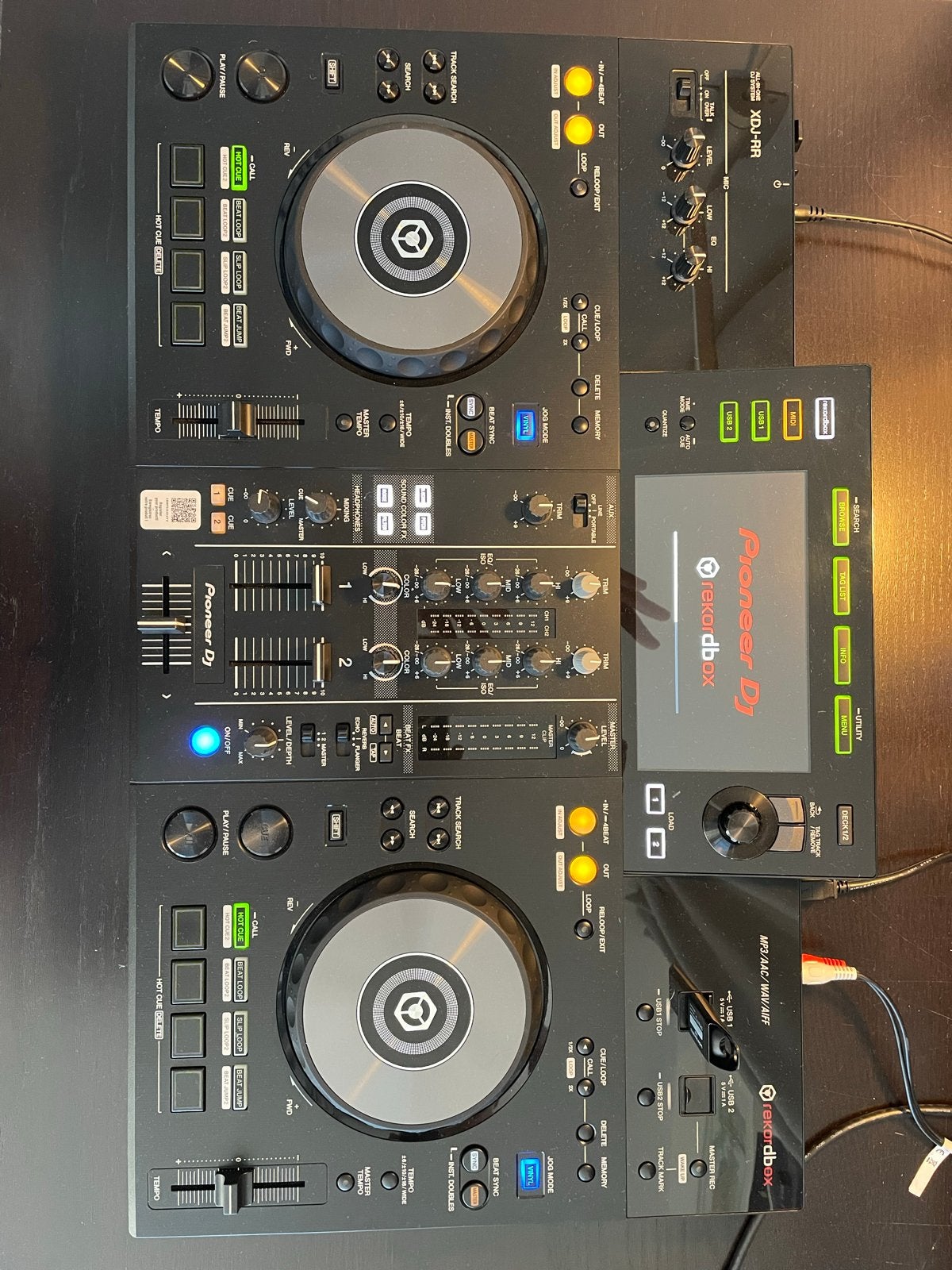 Pioneer DJ XDJ-RR en Pioneer DDJ-400, Ophalen, Zo goed als nieuw, Dj-set, Pioneer