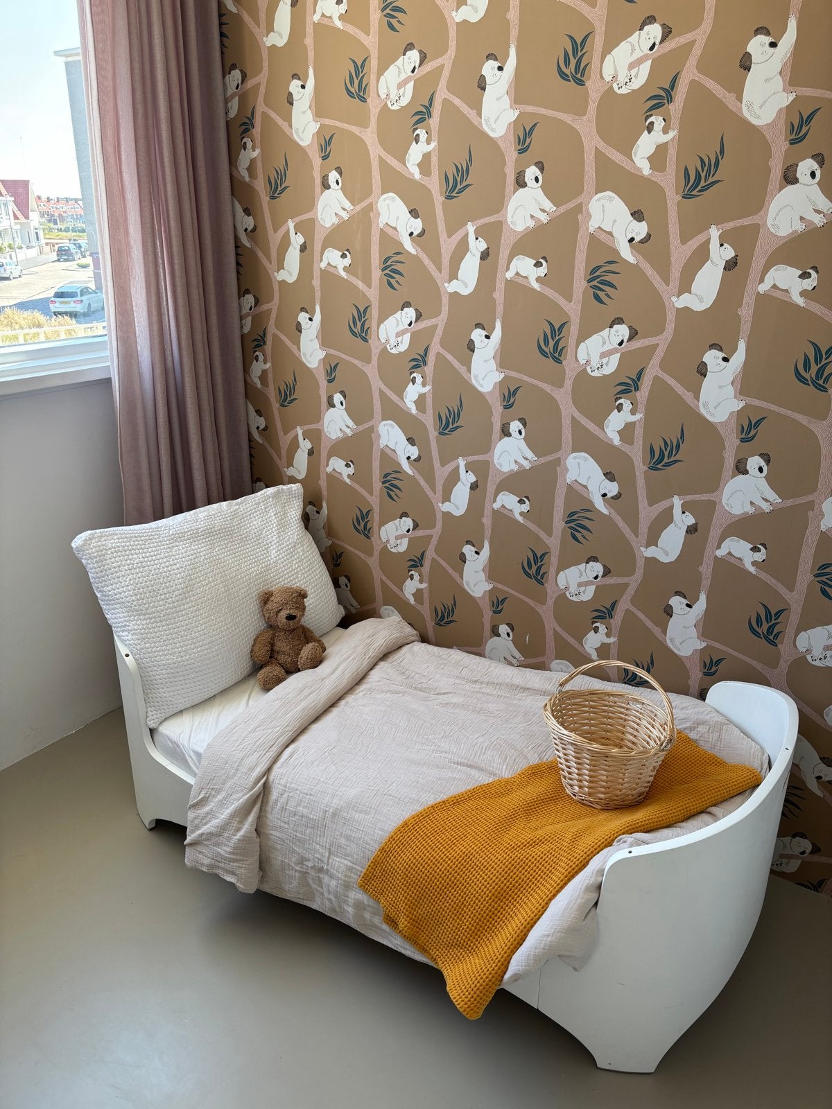 2x Leander meegroeibed (met spijlen), Kinderen en Baby's, Kinderkamer | Bedden, 70 tot 85 cm, Ophalen of Verzenden, Zo goed als nieuw