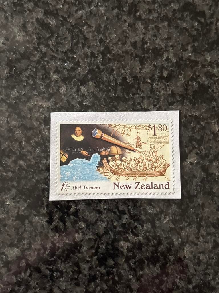 Gestempelde postzegel Nieuw-Zeeland - Abel Tasman 1642, Verzenden, Gestempeld