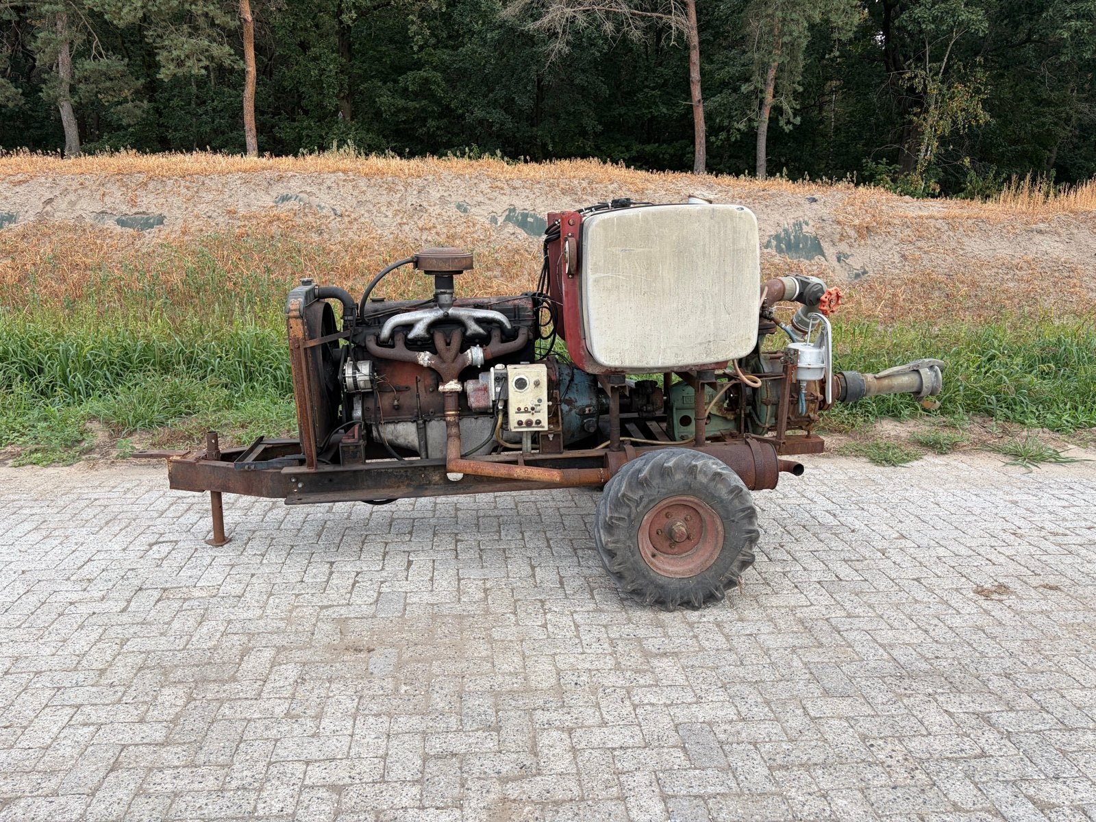 Beregenings motor, Ophalen