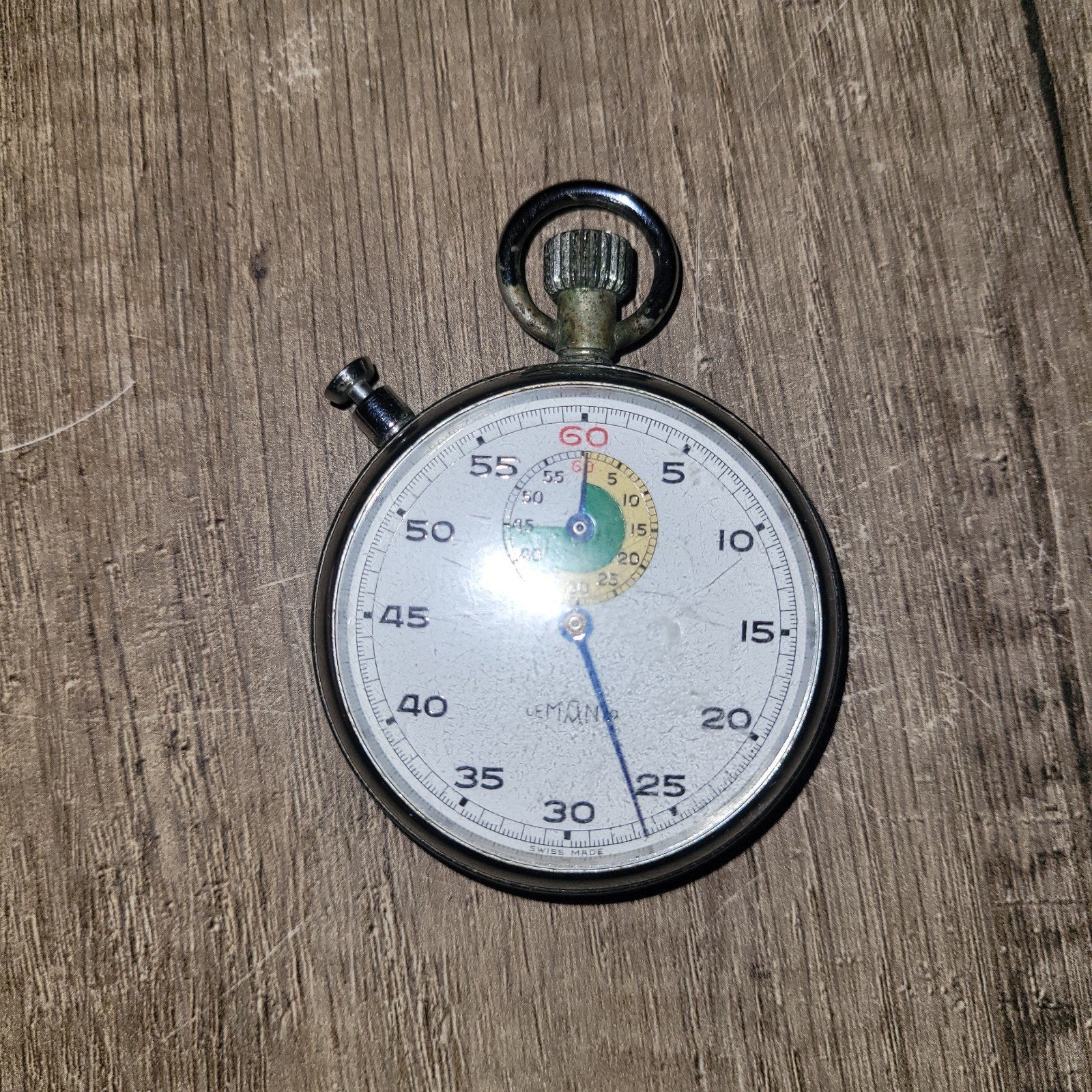 Lemania Stopwatch (britisch airforce), Overige merken, Zakhorloge, Staal, 1960 of later