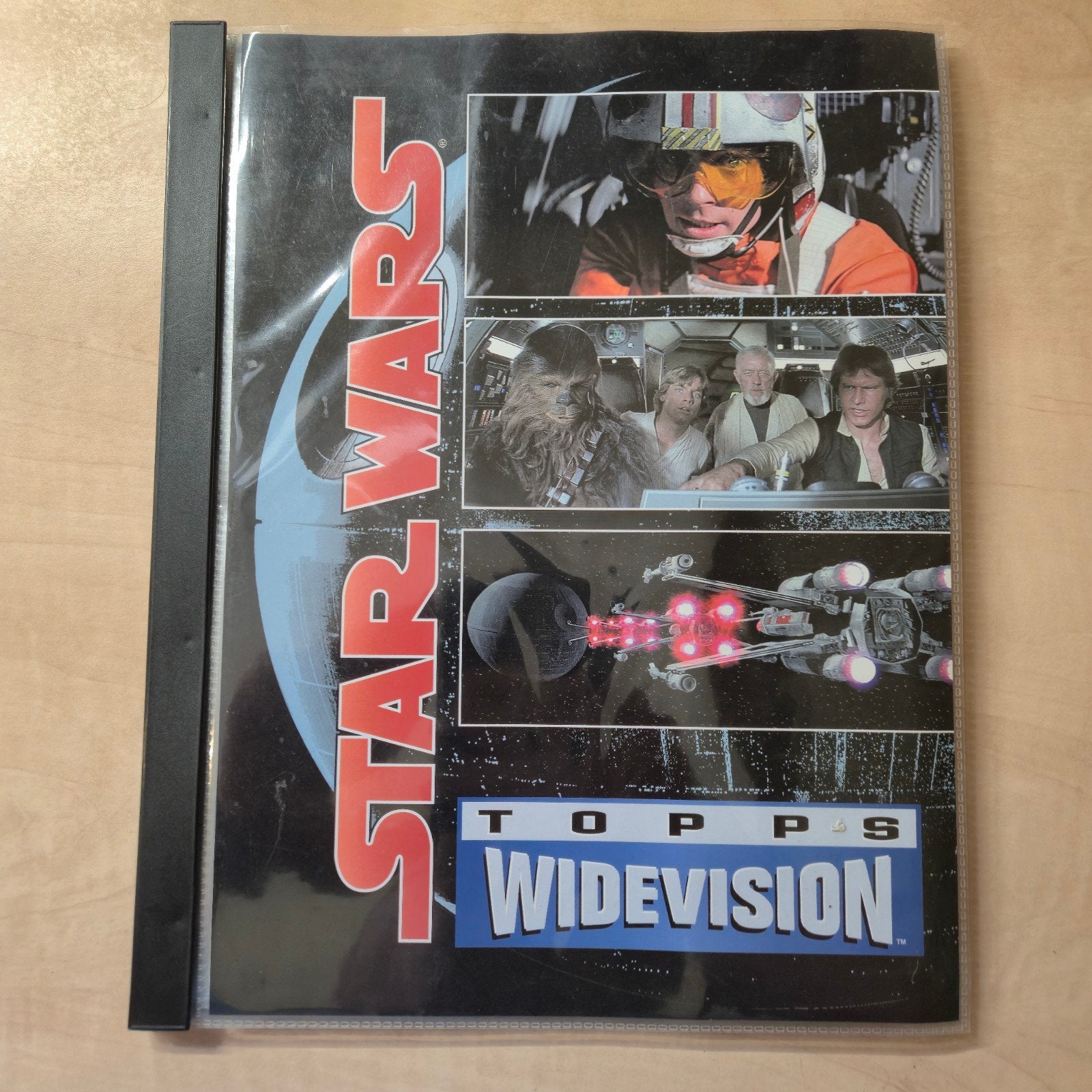 Star Wars Topps Widevision Kaarten Album - Incomplete  Set, Verzenden, Zo goed als nieuw, Boek of Poster