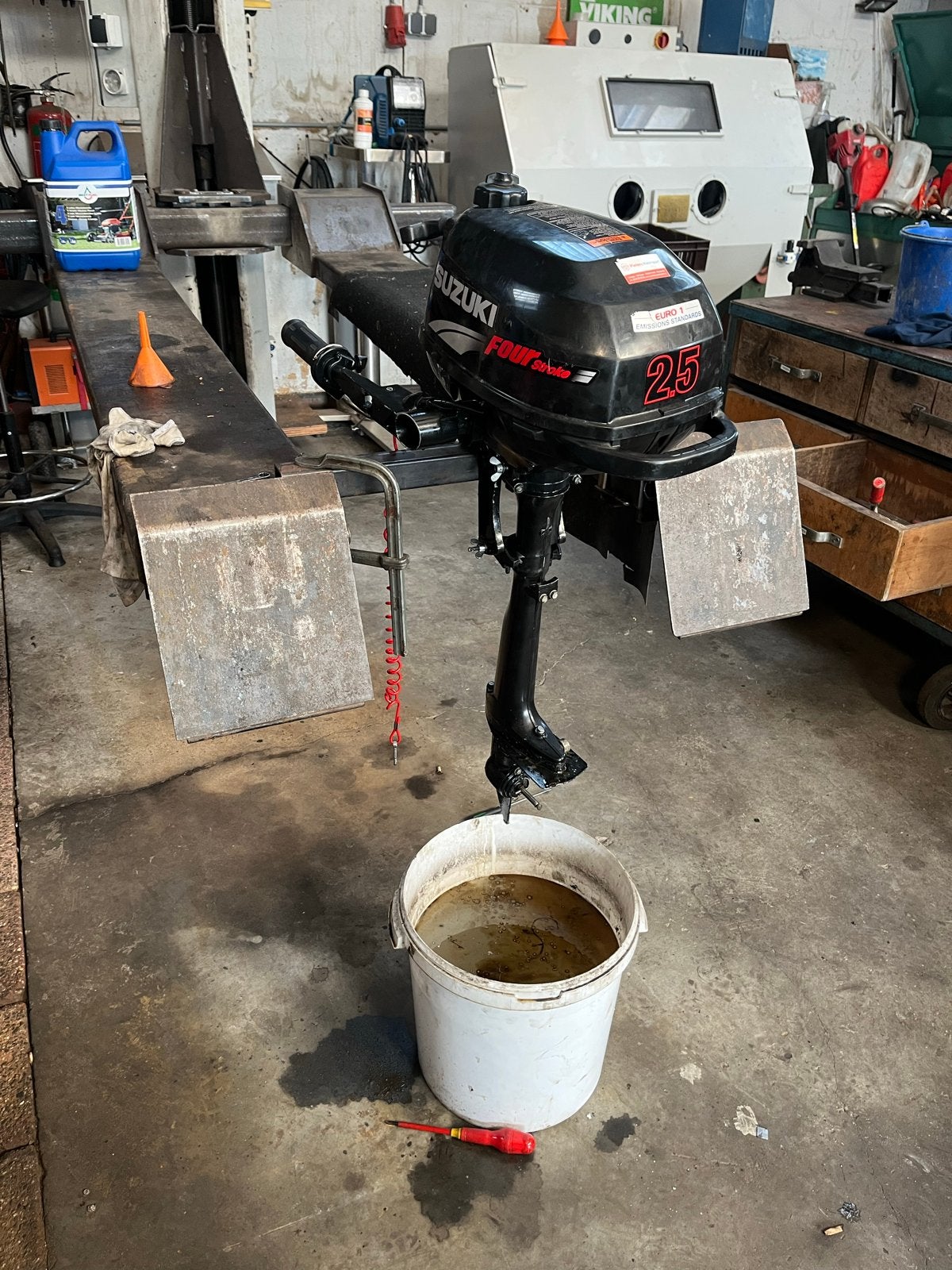 Suzuki FourStroke 2,5 pk Buitenboordmotor, Ophalen of Verzenden, Gebruikt