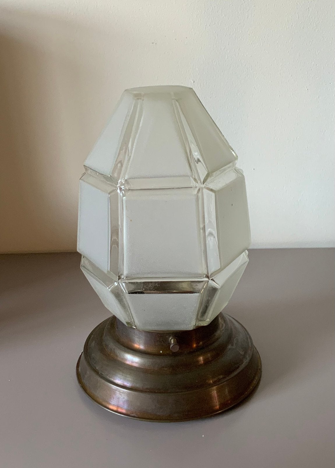 Antieke plafondlamp, Antiek en Kunst, Antiek | Lampen, Ophalen of Verzenden