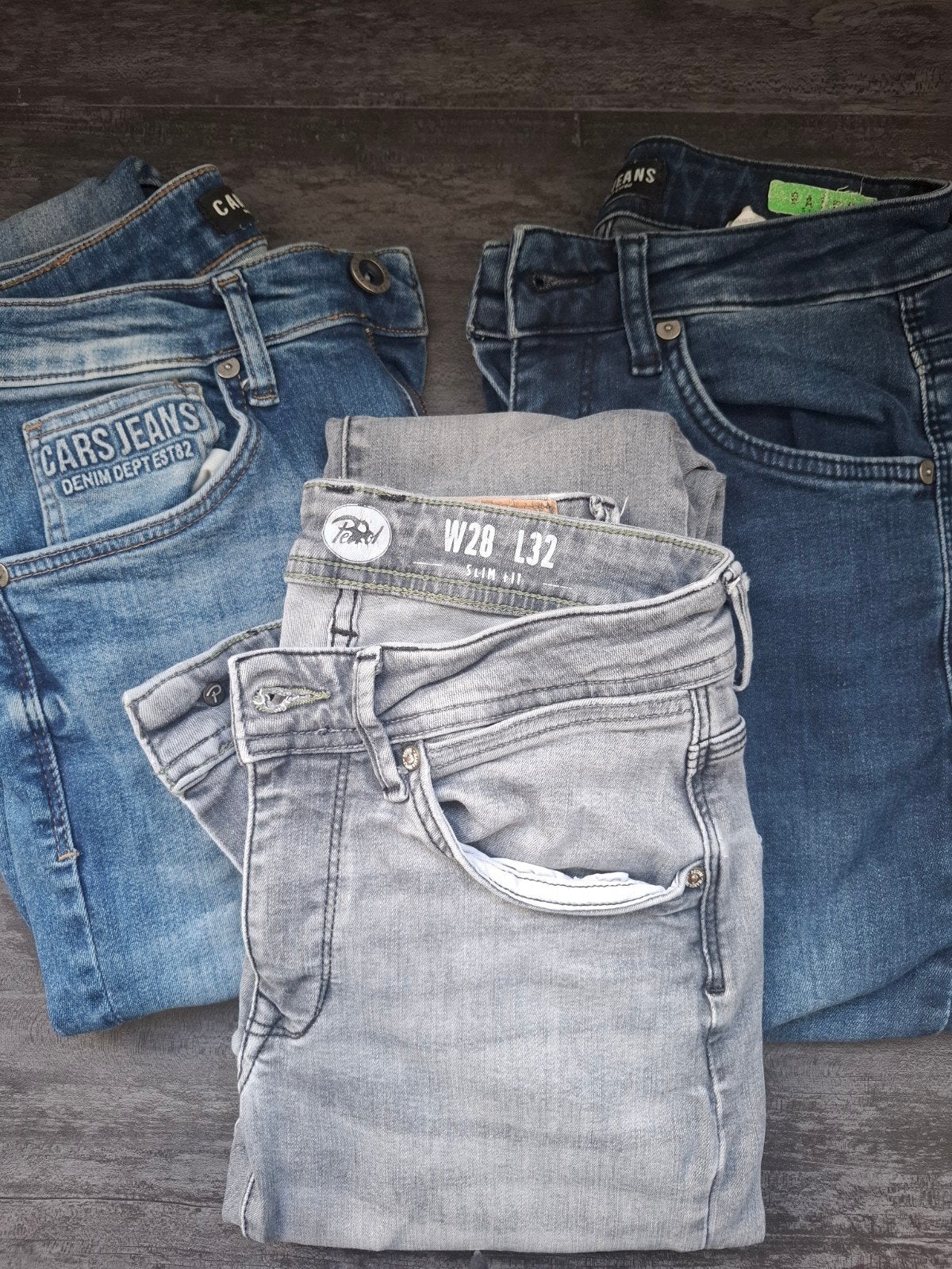 Cars spijkerbroeken maat 28, Ophalen of Verzenden, Zo goed als nieuw, Blauw, W32 (confectie 46) of kleiner