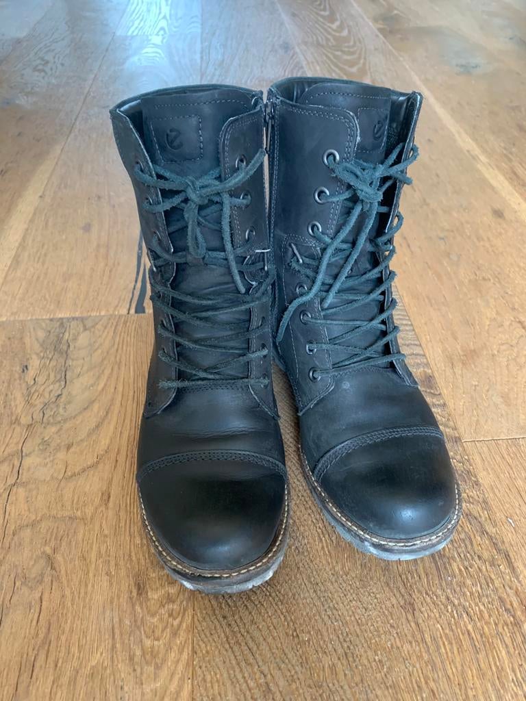 Ecco hoge schoenen maat 38, Zwart, Lage of Enkellaarzen, Ophalen of Verzenden, Gedragen