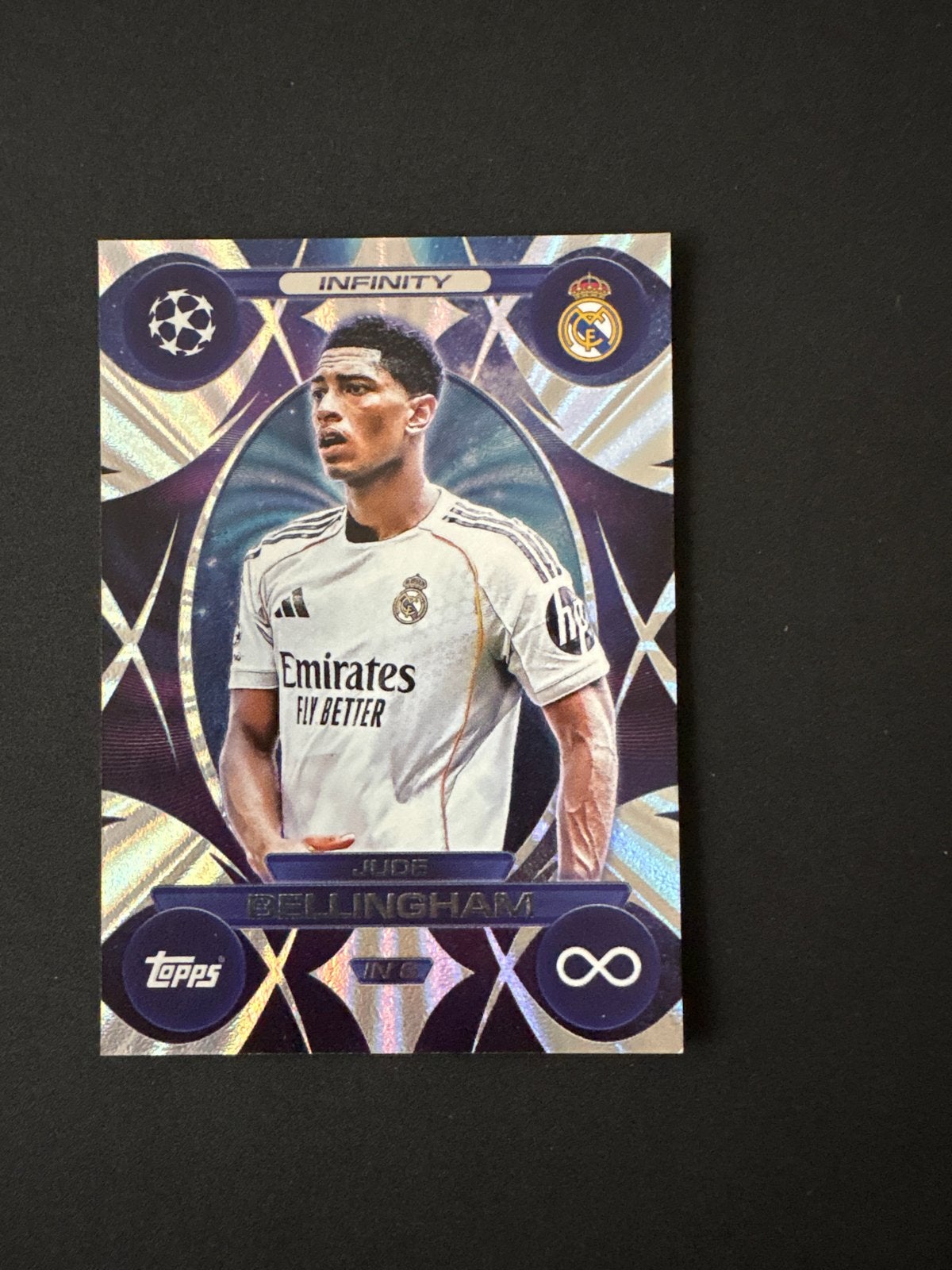 Infinity Jude Bellingham Topps Match Attax Spelerskaart, Ophalen of Verzenden, Nieuw, Buitenlandse clubs, Spelerskaart