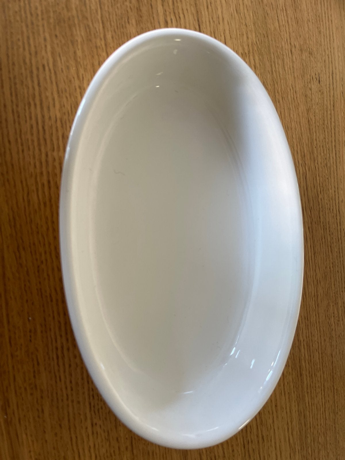Villeroy & Boch Ovenschaal - Ovale ovenschaal - Wit, Gebruikt, Porselein of Keramiek, Schaal, Geribbeld