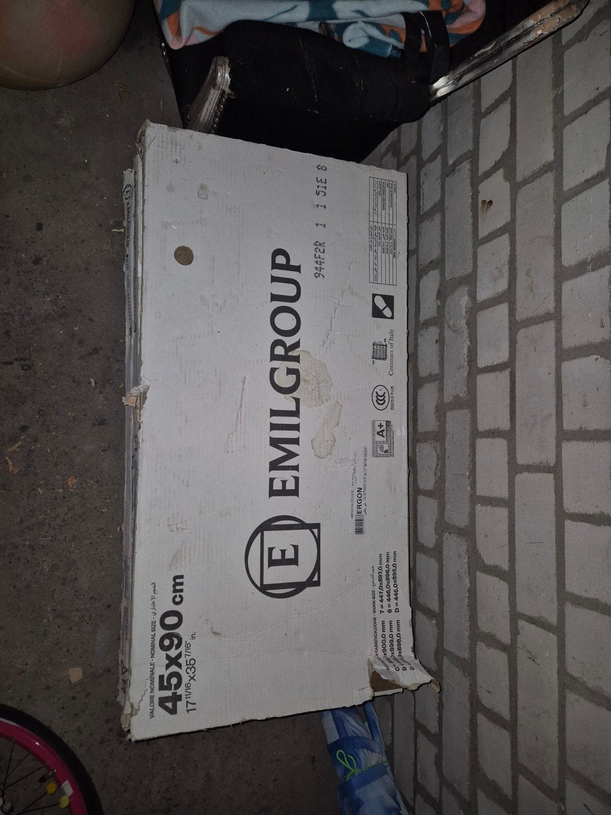 Emilgroup (Ergon) Italiaanse keramische tegels - Nieuw, Ophalen, 60 cm of meer, 40 tot 60 cm, Keramiek