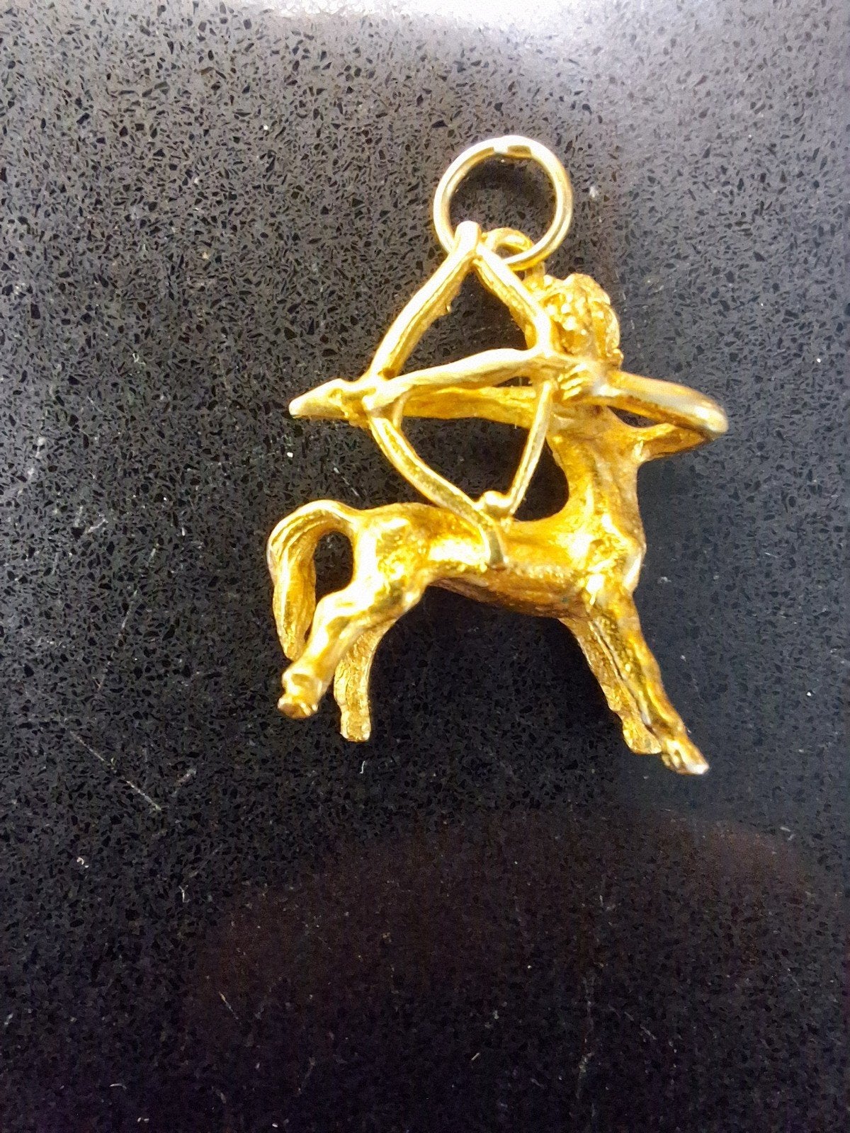 Gouden Boogschutter Bedel - Sterrenbeeld Hanger, Overige merken, Nieuw, Ophalen of Verzenden, 1 bedel