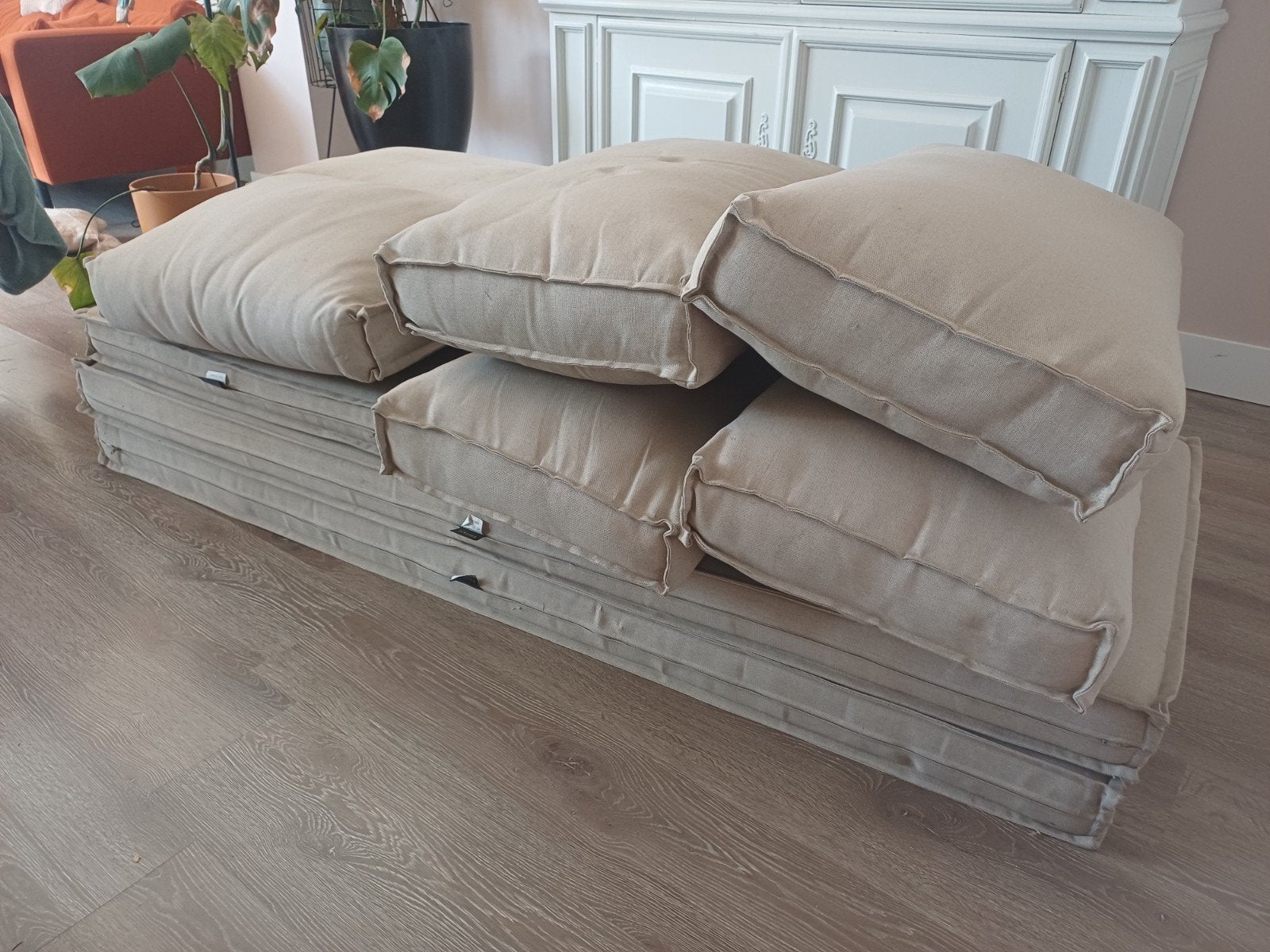 Kussens voor loungeset - Gebruikt, Ophalen, Gebruikt
