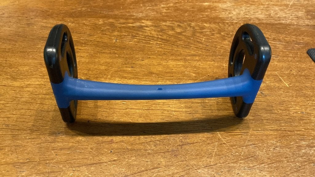 Acavallo ongebroken D-trens maat 13,5, Dieren en Toebehoren, Paarden en Pony's | Hoofdstellen en Tuigage, Anatomisch gevormd, Ophalen of Verzenden
