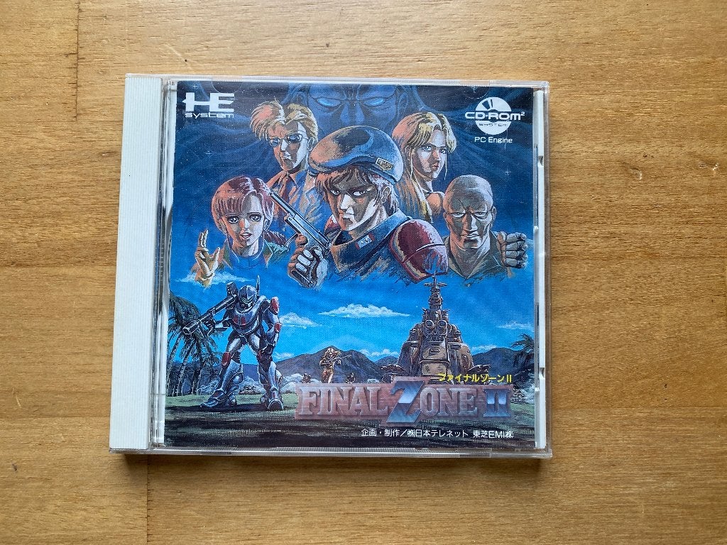 Final zone II pc engine cd, 1 speler, Racen en Vliegen, Ophalen of Verzenden, Zo goed als nieuw