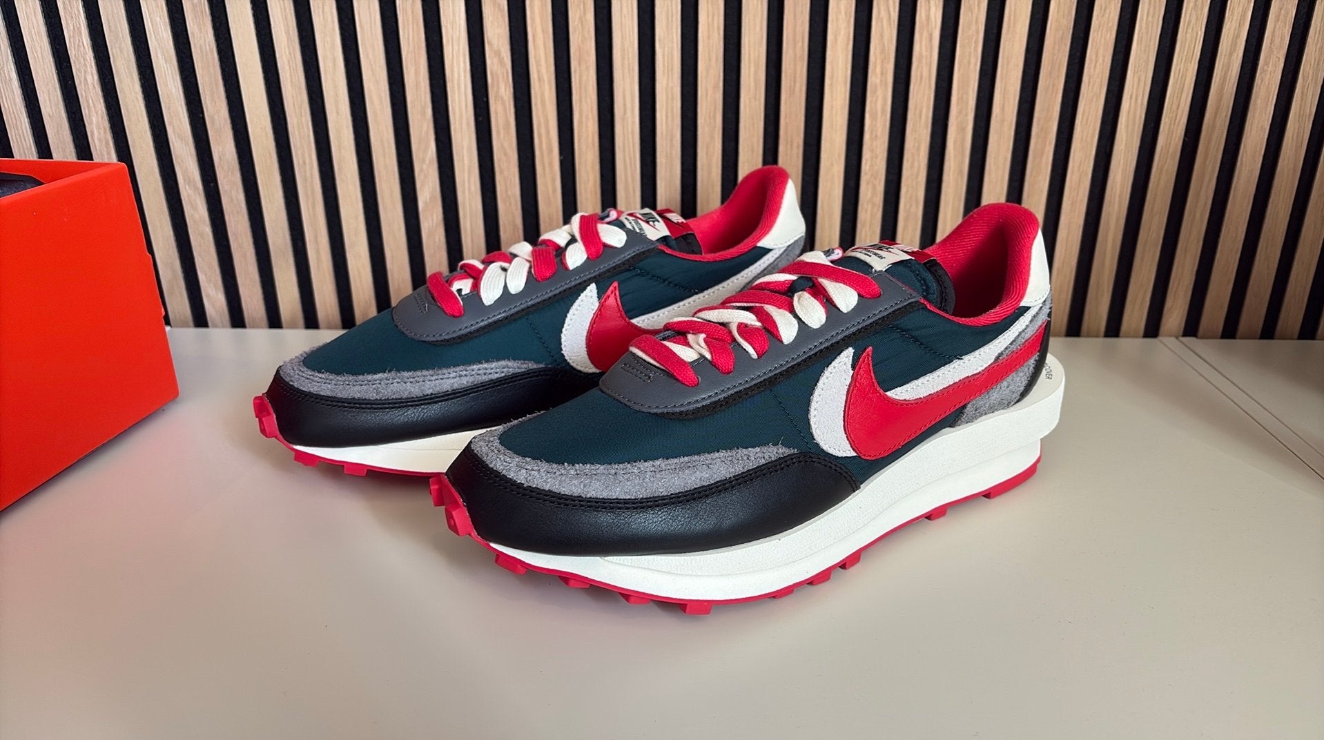Nike LD Waffle Sacai Undercover 10.5, Ophalen, Zwart, Nieuw, Sneakers of Gympen