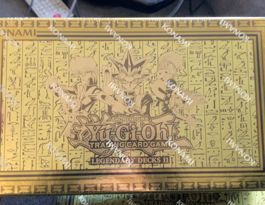 Konami Yu-Gi-Oh! Legendary Decks II Box ( Engelstalig ), Ophalen of Verzenden, Nieuw, Speeldeck