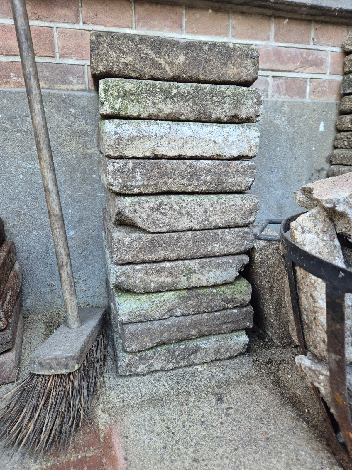 Stoeptegels 25 centimeter, Ophalen, Beton, Overige typen