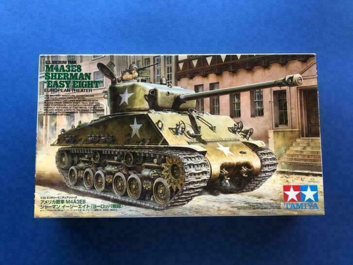 Tamiya	35346	US Tank M4A3E8 Sherman Easy Eight ETO	1/35, Verzenden, Nieuw, 1:32 tot 1:50, Italeri