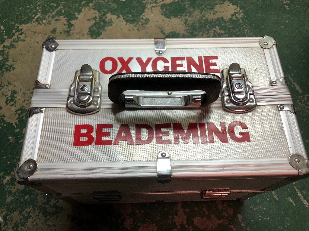 Aluminium Gereedschapskoffer met Oude Beademingsset, Ophalen of Verzenden, Gebruikt