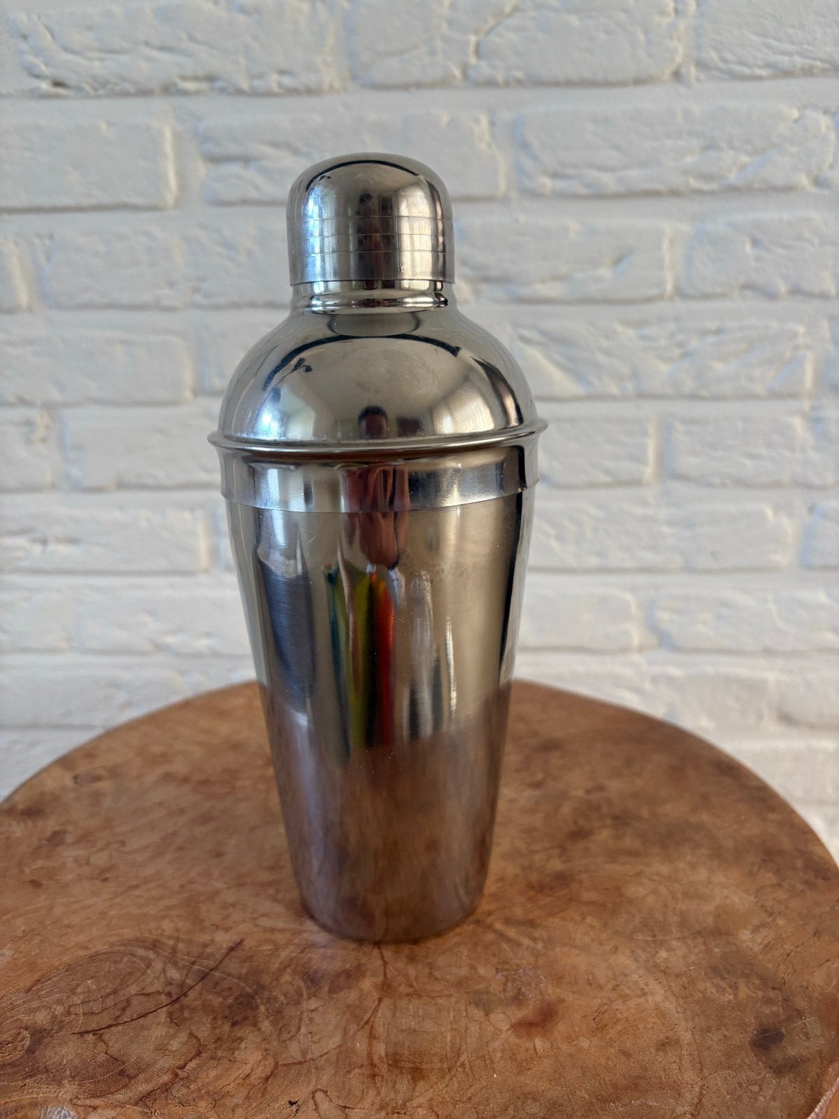Cocktailshaker RVS, Overige typen, Zilver, Ophalen of Verzenden, Zo goed als nieuw