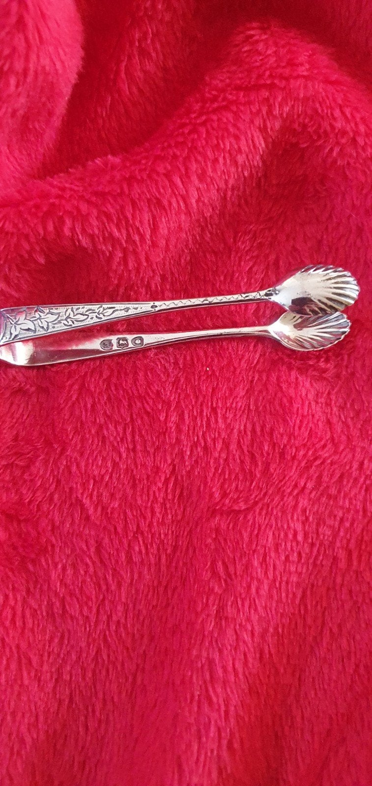 antieke suikertang, Ophalen of Verzenden, Zilver