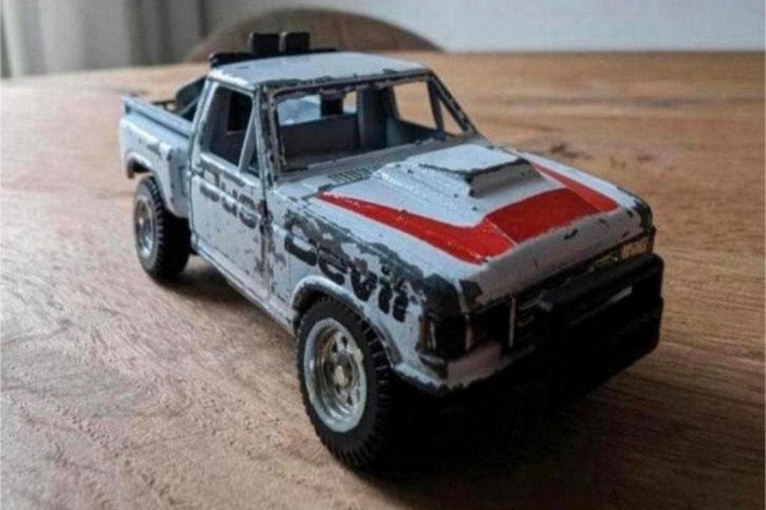 MC Toy Dust Devil offroad pick-up, Ophalen of Verzenden, Gebruikt, Auto