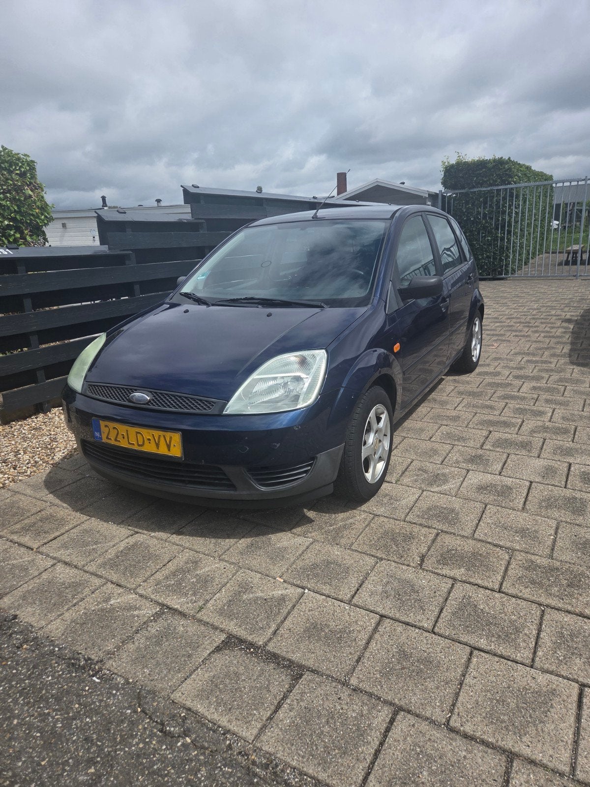 Ford Fiësta 1.4 16V 5DR 2002 Blauw, Voorwielaandrijving, 4 cilinders, Blauw, 49 €/maand