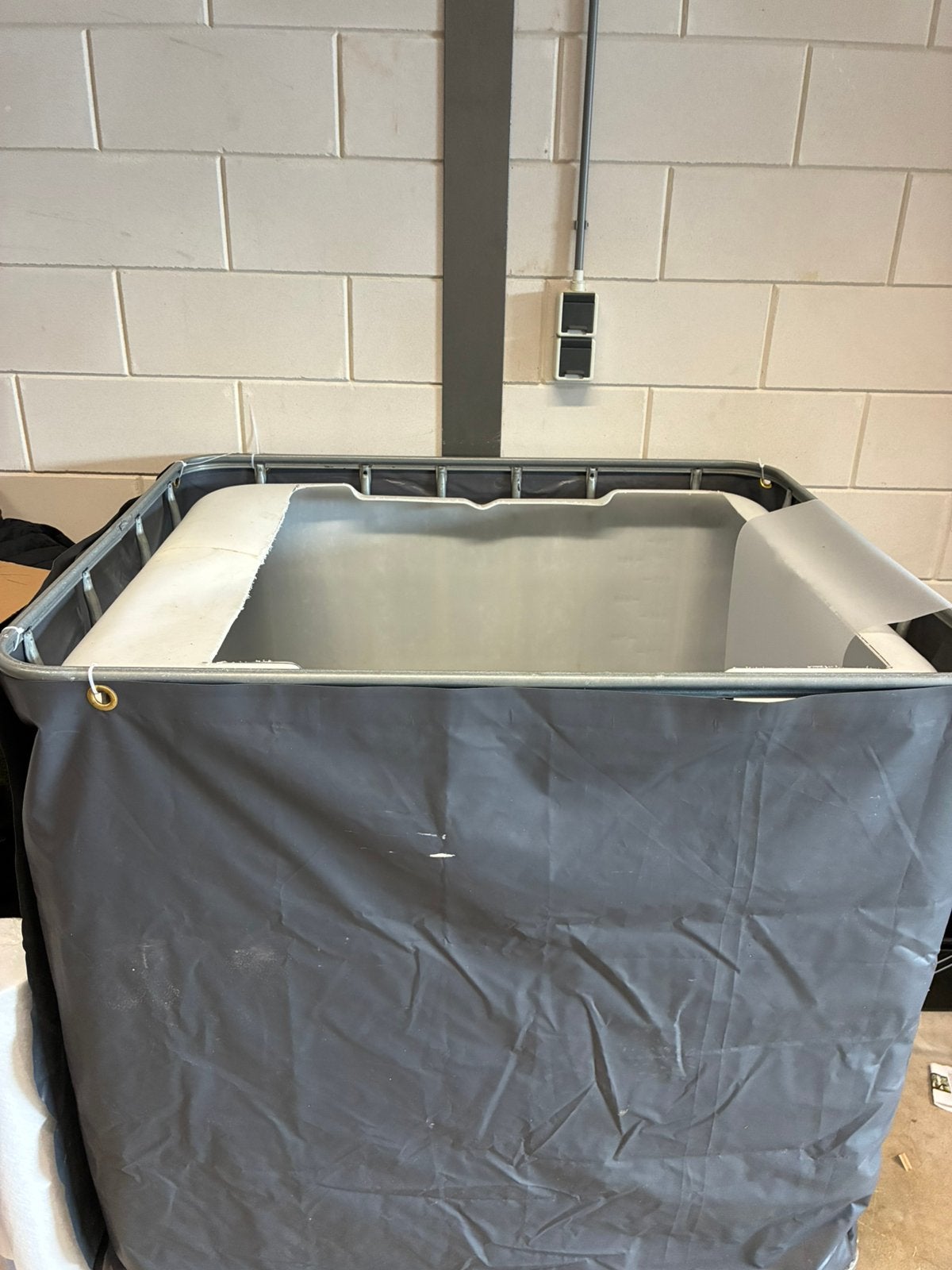 IBC 1000L Bak Quarantaine bak koi vijver tuin, Tuin en Terras, Vijvers, Ophalen, Gebruikt