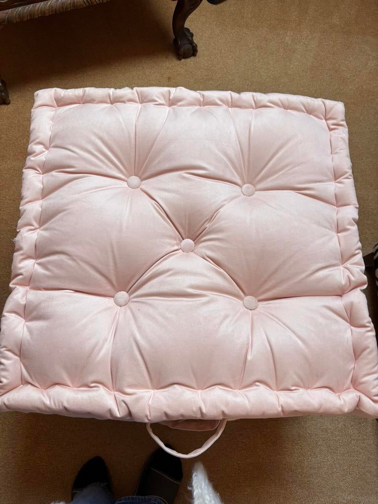 Kussens woonkussens tuinkussens, Huis en Inrichting, Woonaccessoires | Kussens, Ophalen, Gebruikt, Roze, Vierkant