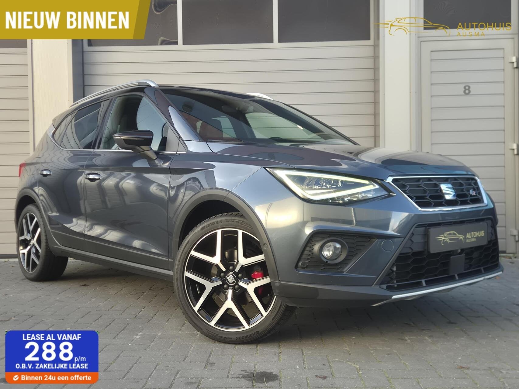 Seat Arona 1.5 TSI EVO FR Virtual/Alcantara/Dode/Trekhak/Led, Auto's, Seat, Voorwielaandrijving, 4 cilinders, Handgeschakeld, 1124 kg