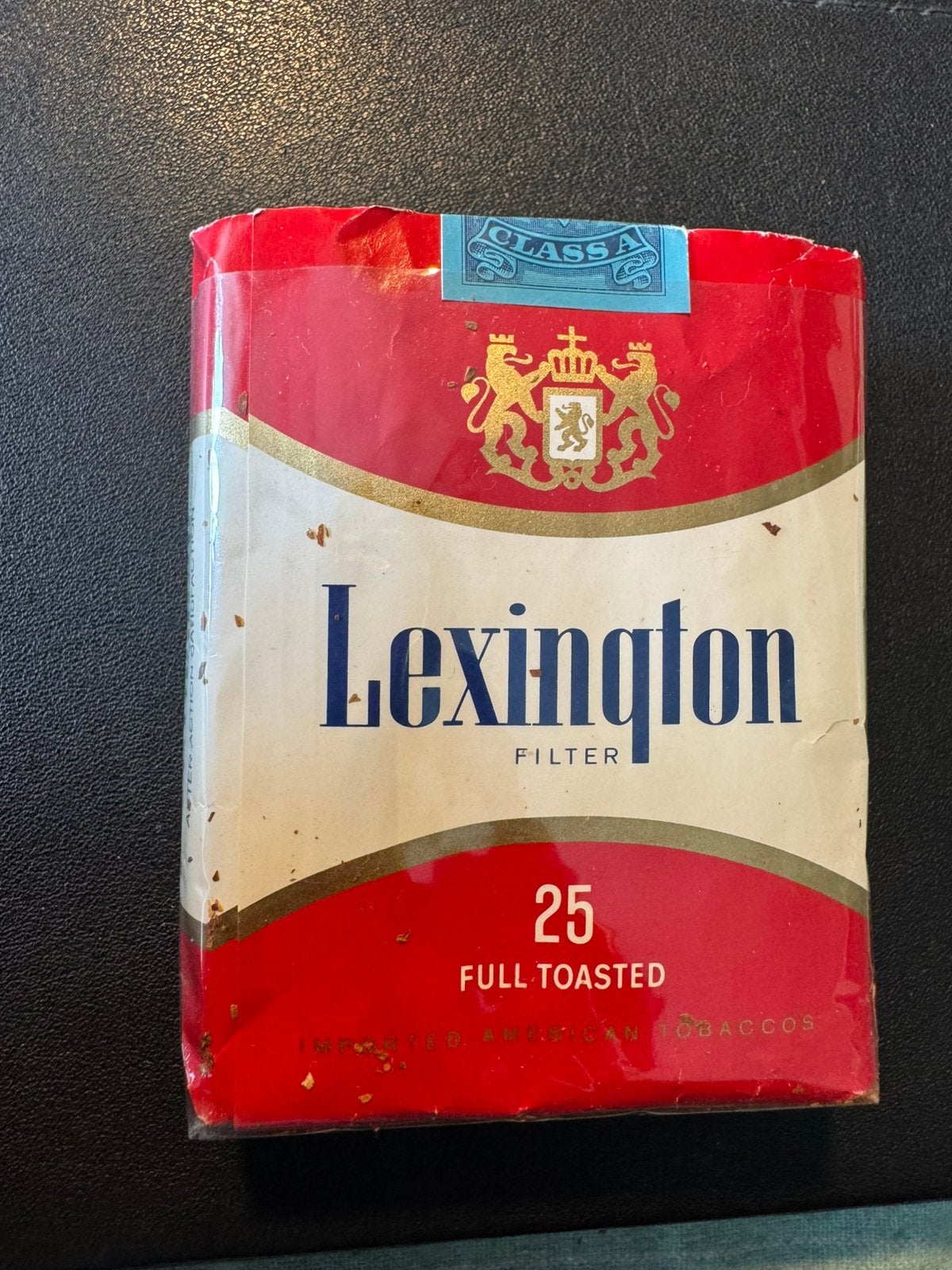 Pakje sigaretten Lexington leeg, Verzenden, Tabaksdoos of Verpakking