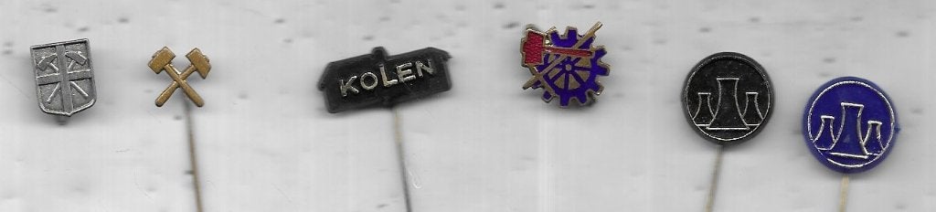 MIJNEN MIJNBOUW KOLEN OLIE GERELATEERDE 6 SPELDEN, Ophalen of Verzenden, Gebruikt, Merk, Speldje of Pin