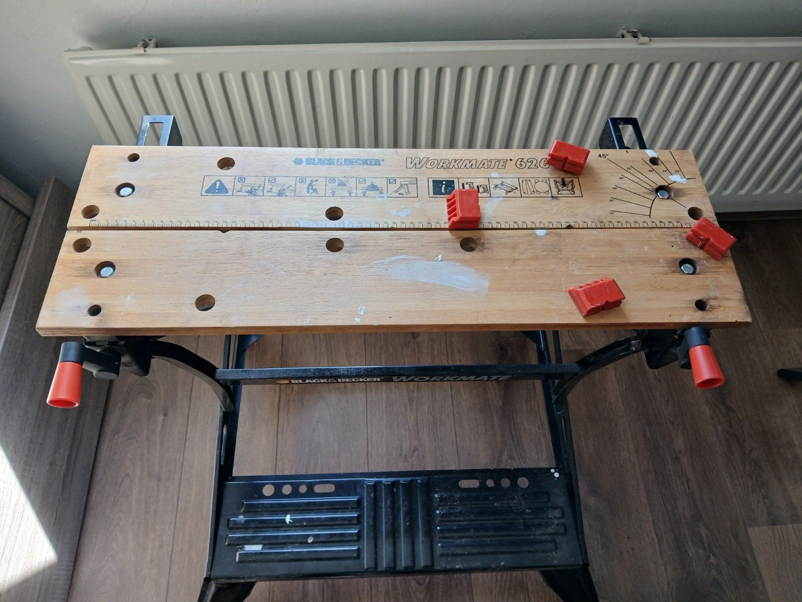 Black & Decker Workmate 626 Werkbank - Inklapbaar, Ophalen, Gebruikt, 70 tot 120 cm, Bankschroef