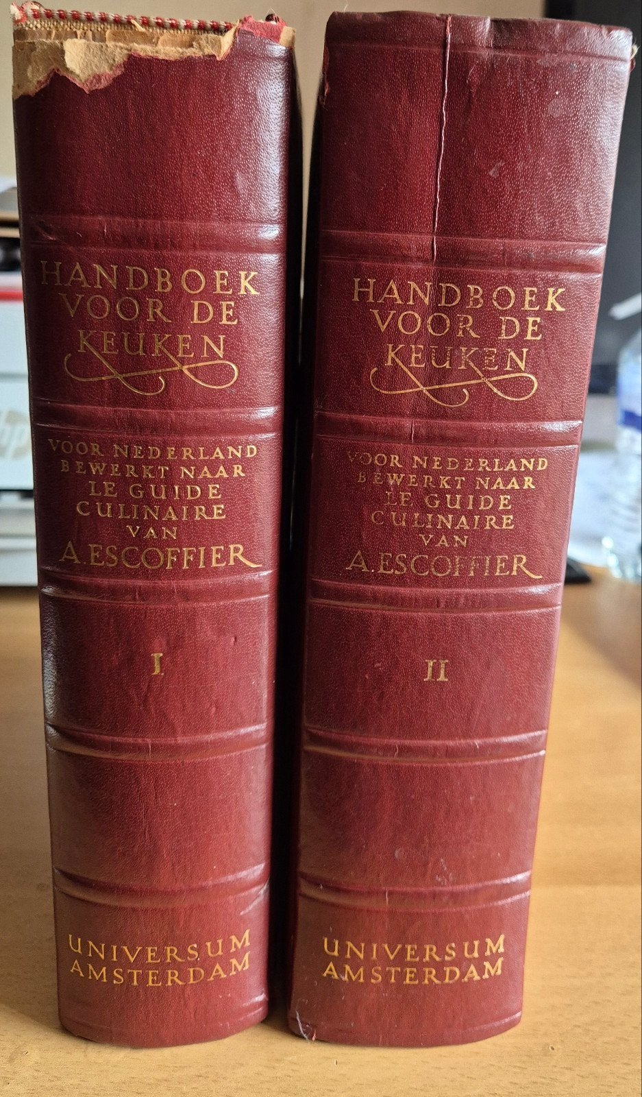 Handboek voor de Keuken - A. Escoffier (2 delen), Boeken, Gelezen, Voorgerechten en Soepen, A. Escoffier, Ophalen of Verzenden