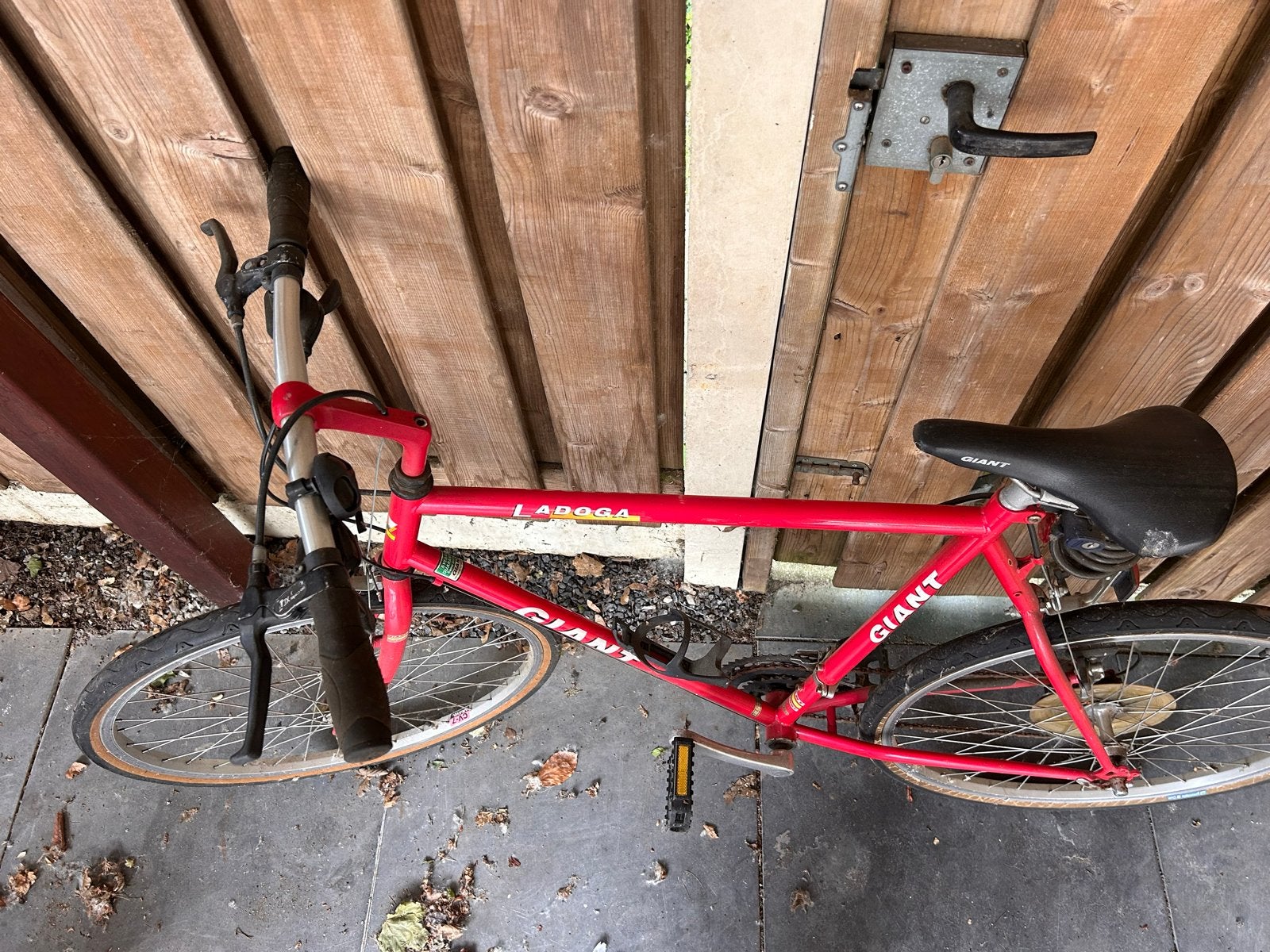 Giant Ladoga Mountainbike - Rood, Gebruikt, Fietsen en Brommers, Fietsen | Mountainbikes en ATB, Ophalen, Gebruikt, Giant, Geen vering