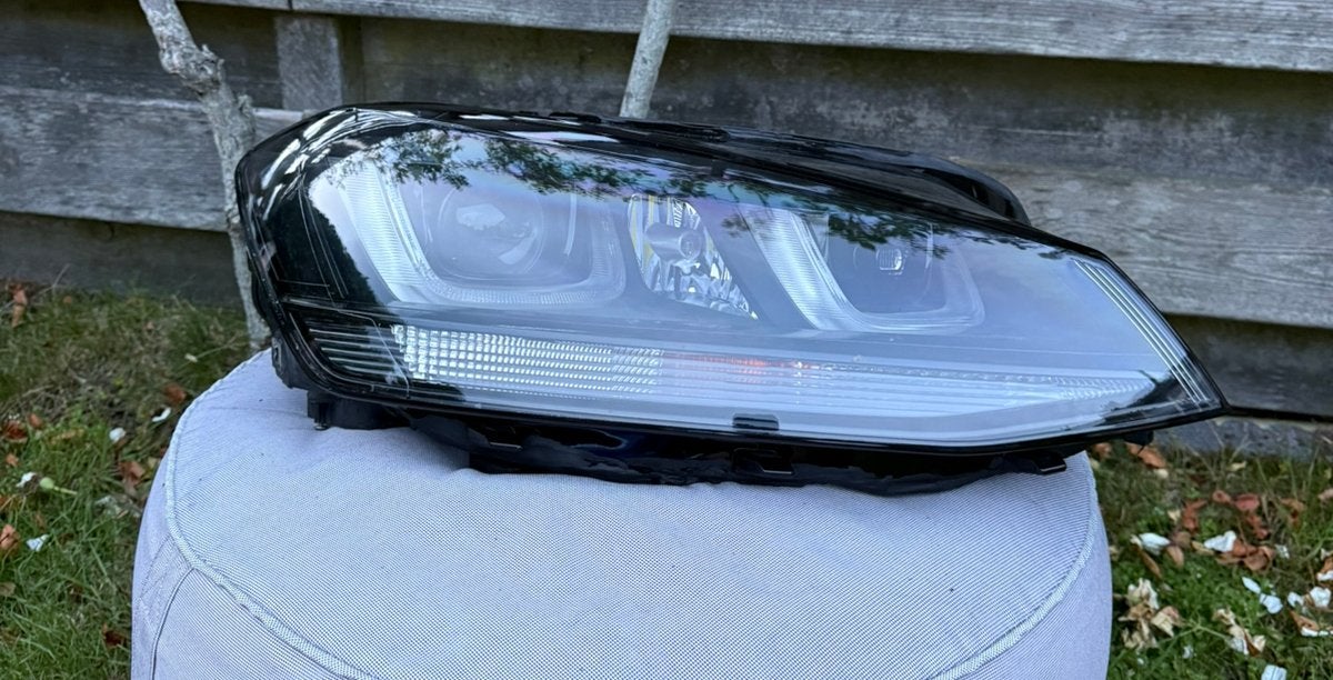 Golf 7 xenon koplamp Rechts!, Auto-onderdelen, Verlichting, Ophalen of Verzenden, Gereviseerd, Volkswagen