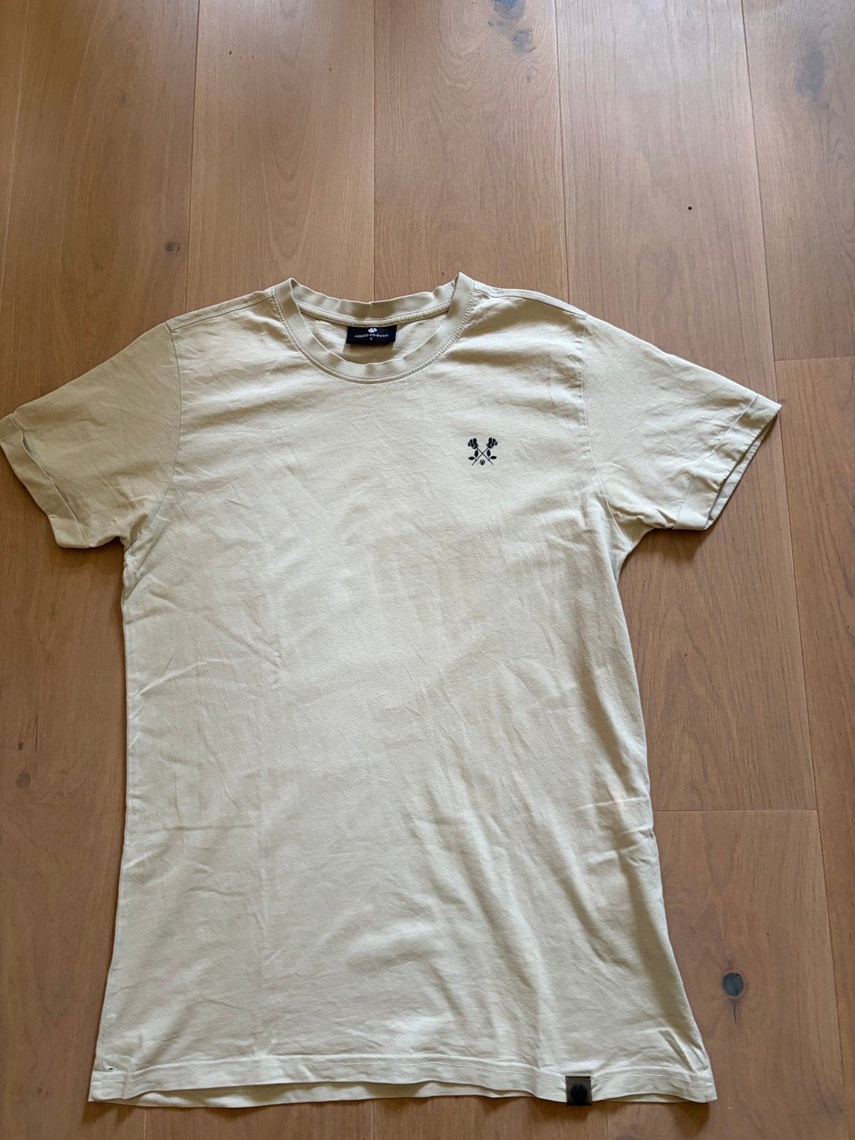 Ashes to Dust T-shirt - Maat S, Ophalen of Verzenden, Zo goed als nieuw, Maat 46 (S) of kleiner, Beige