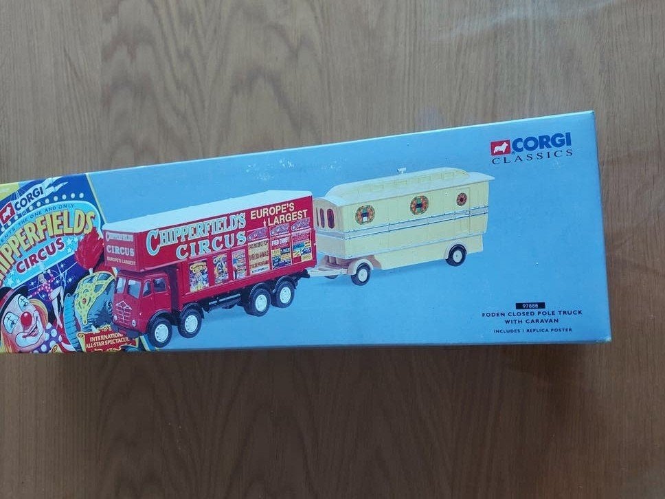 circus auto van Corgi, Ophalen of Verzenden