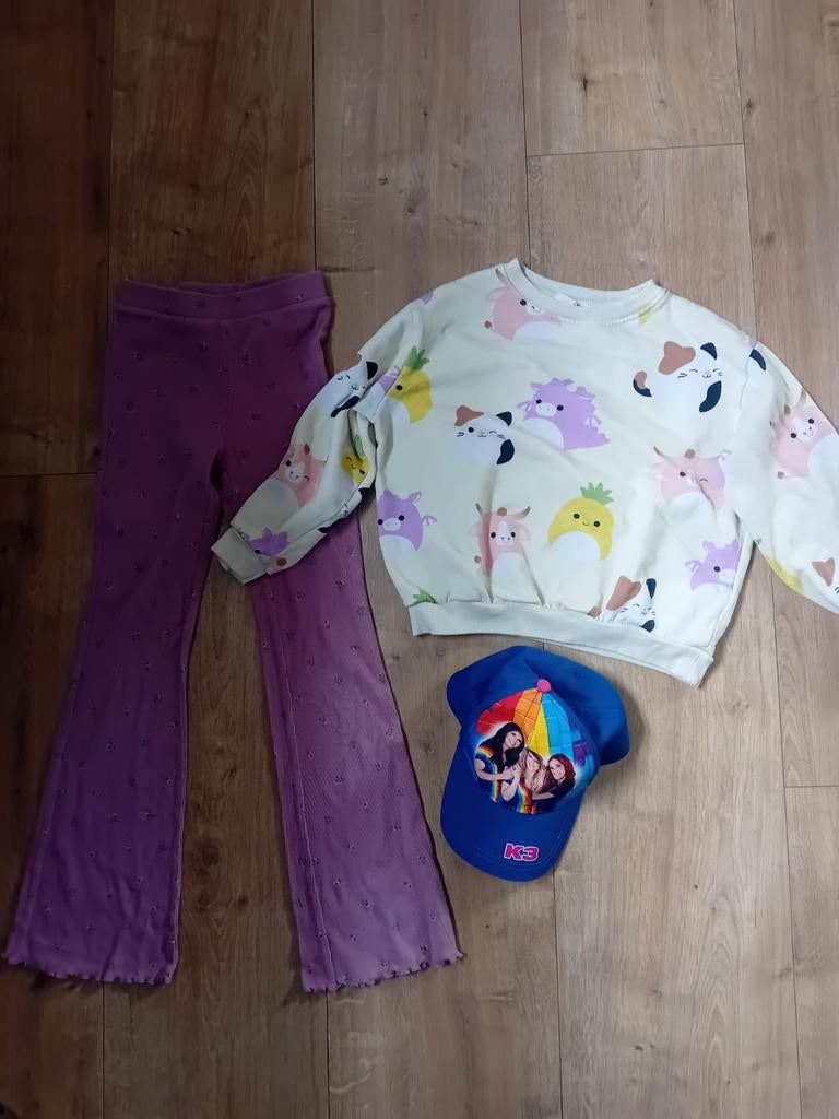Meisjeskledingpakket maat 122/ 128= €5,- totaal!, Ophalen of Verzenden, Zo goed als nieuw, Maat 128