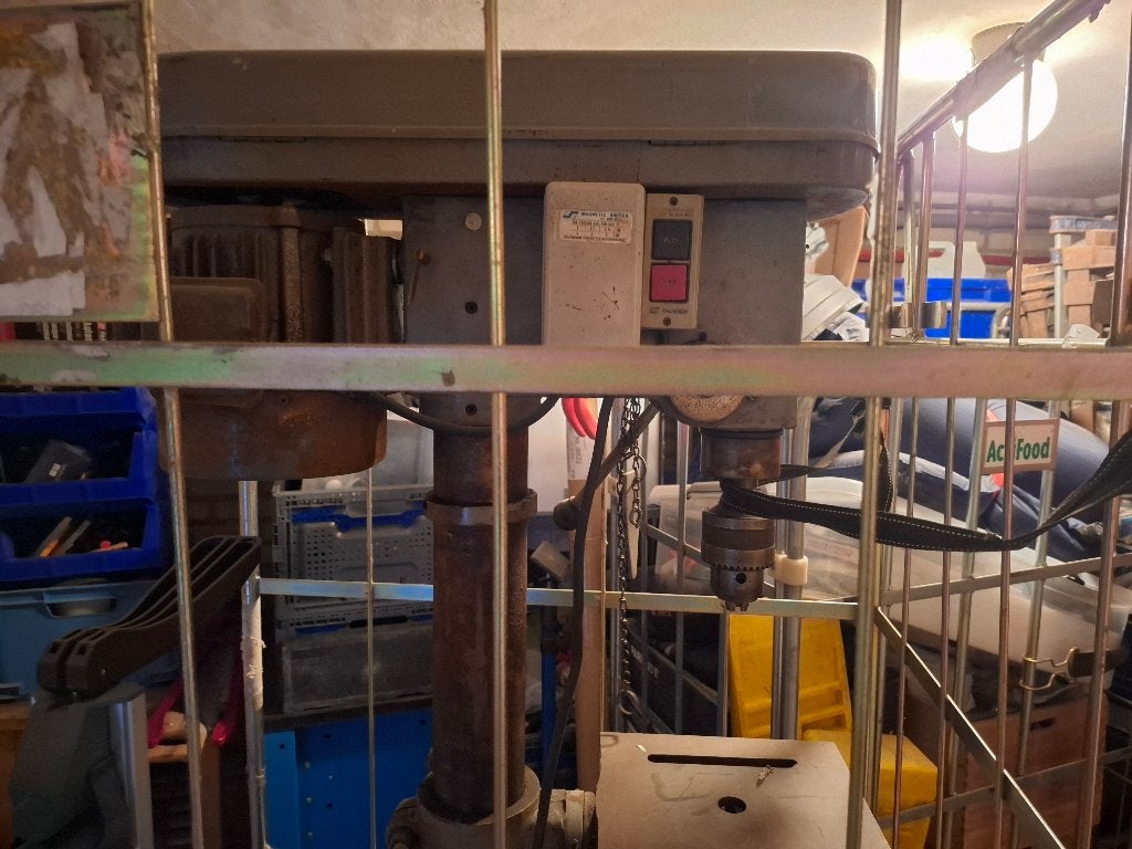 kolomboormachine, Doe-het-zelf en Verbouw, Ophalen, Variabele snelheid, Kolomboormachine, Gebruikt