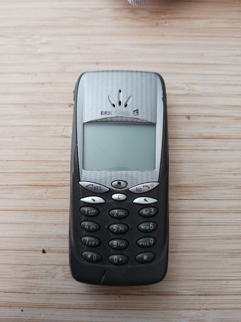 Ericsson T66 - Creditcardtelefoon.., Geen camera, Zwart, Overige systemen, Fysiek toetsenbord