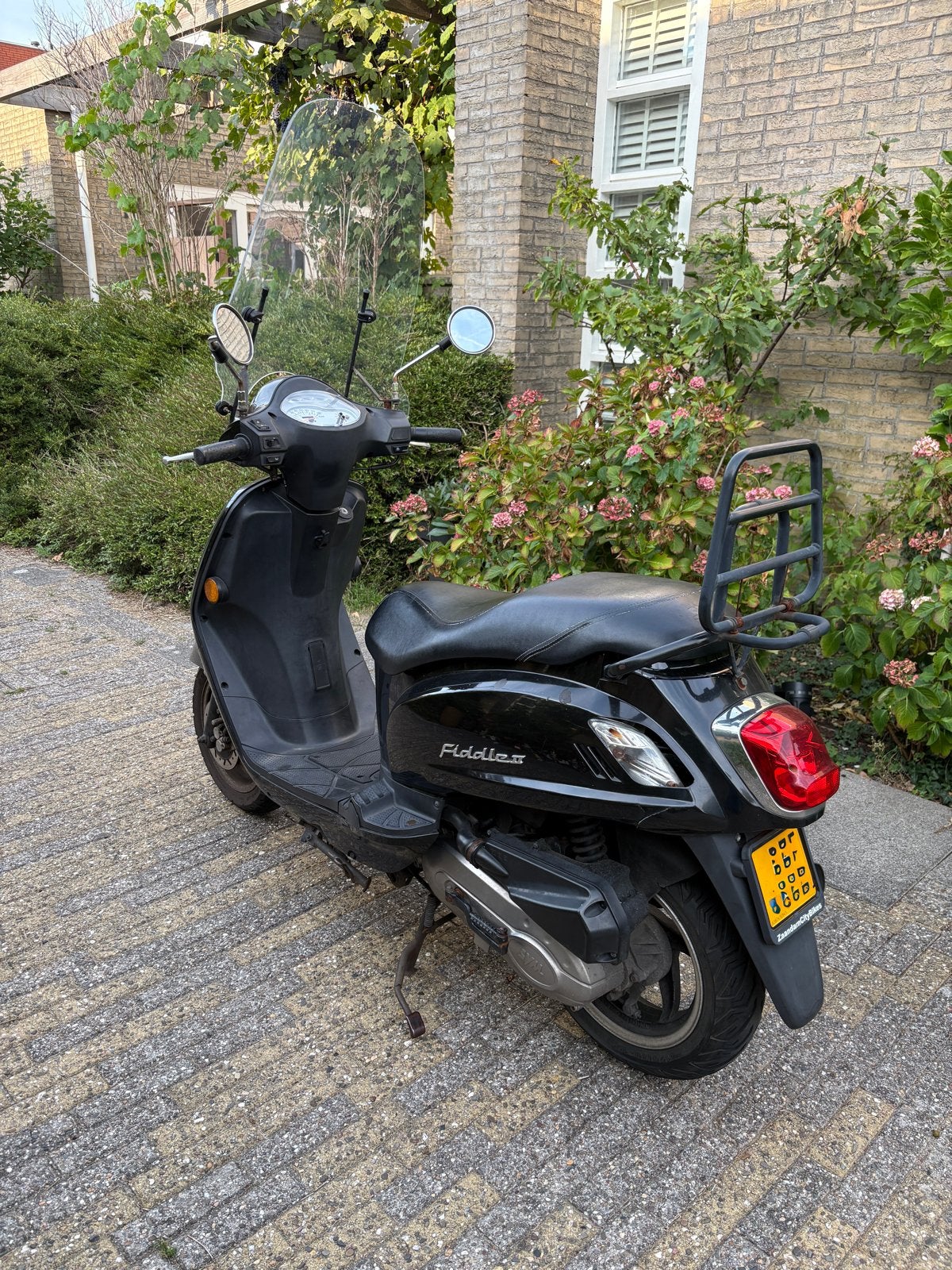 SYM Fiddle II uit 2019, Fietsen en Brommers, Scooters | SYM, Ophalen, Gebruikt, Benzine, Fiddle