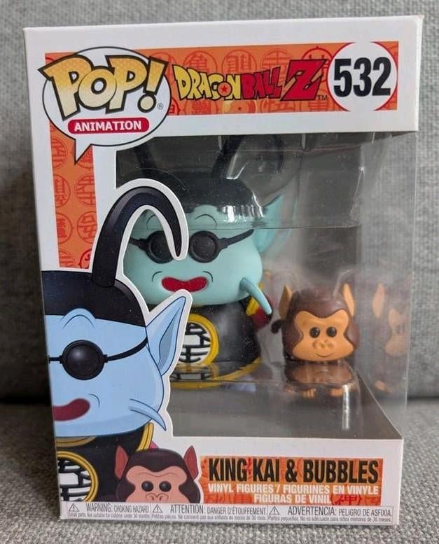 #532 King Kai & Bubbles Dragon Ball Z Funko Pop, Verzenden, Zo goed als nieuw