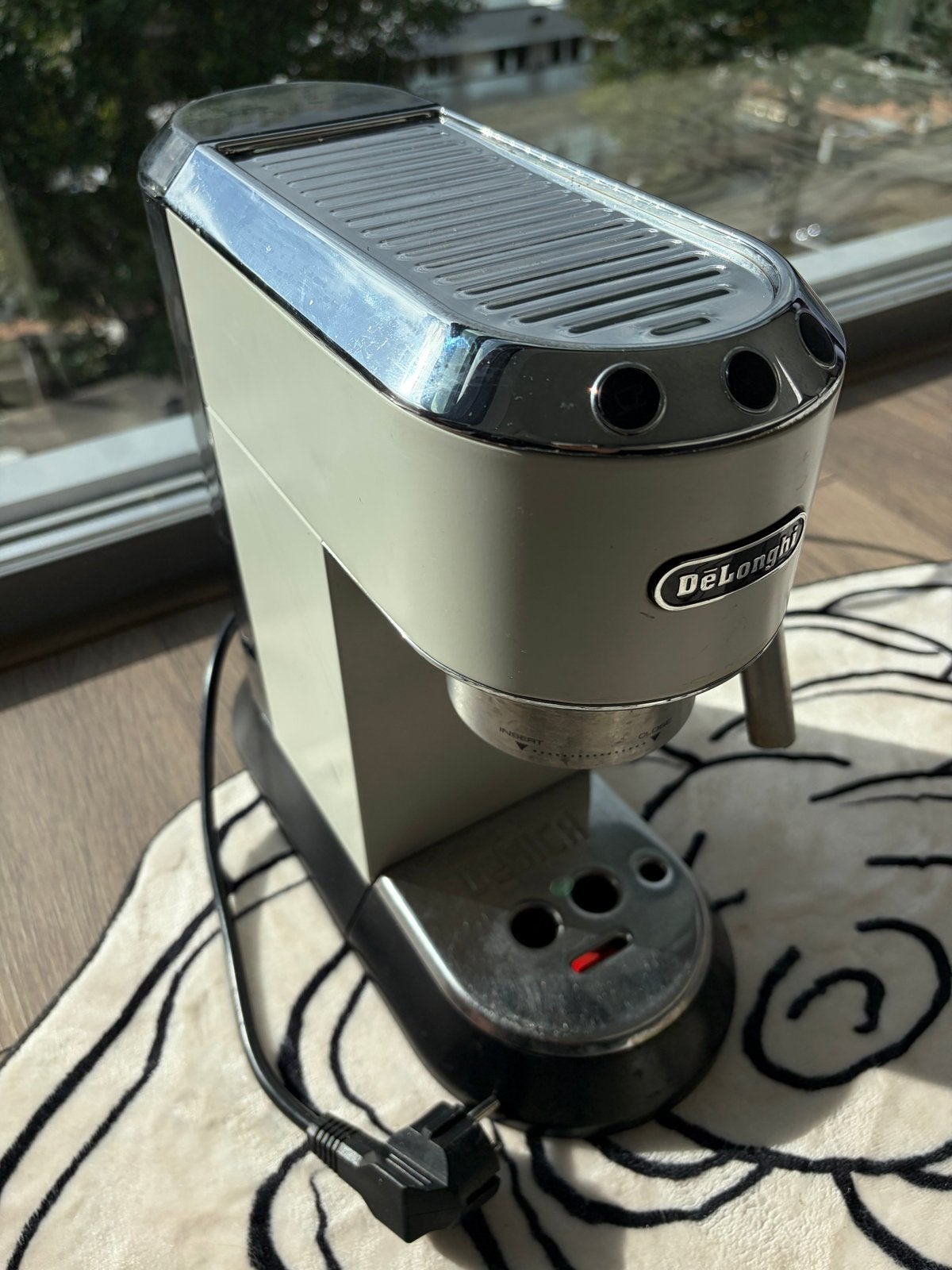 DeLonghi EC685.BG Espressomachine, Afneembaar waterreservoir, Gebruikt, Espresso apparaat, Gemalen koffie