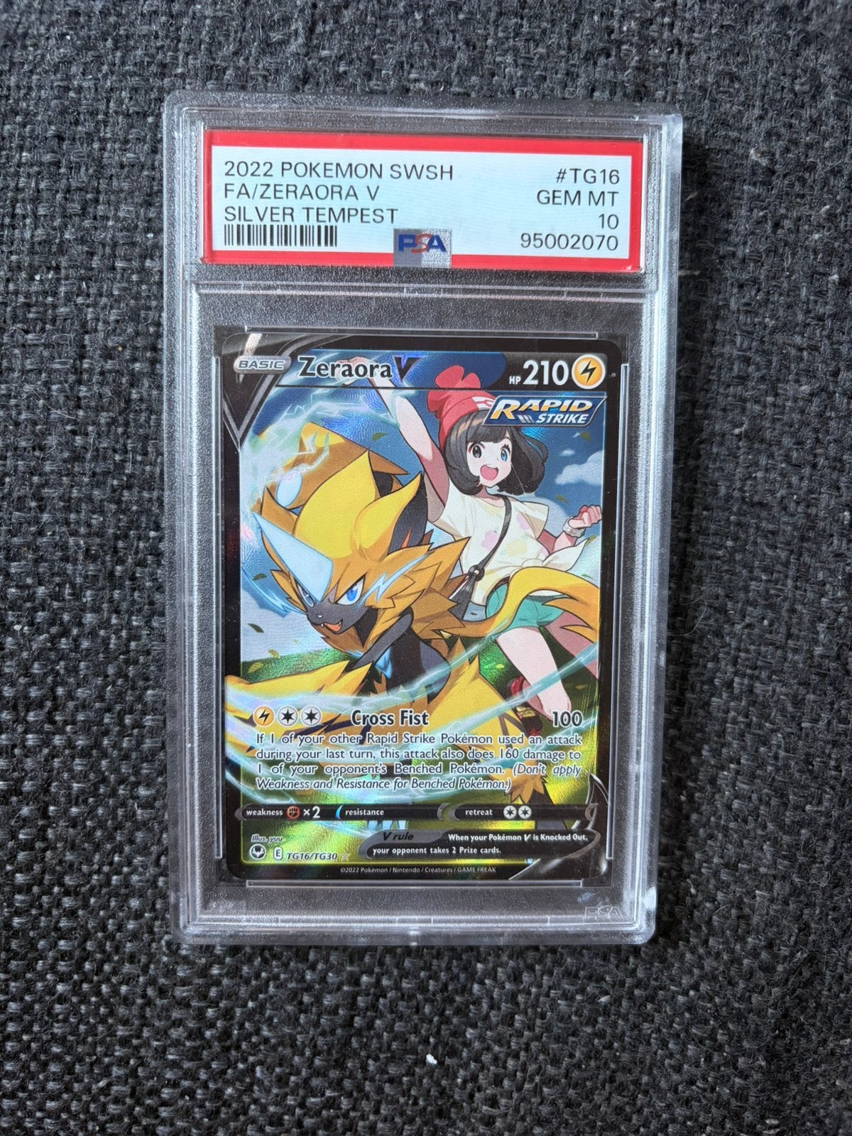 Zeraora V PSA 10, Ophalen of Verzenden, Zo goed als nieuw