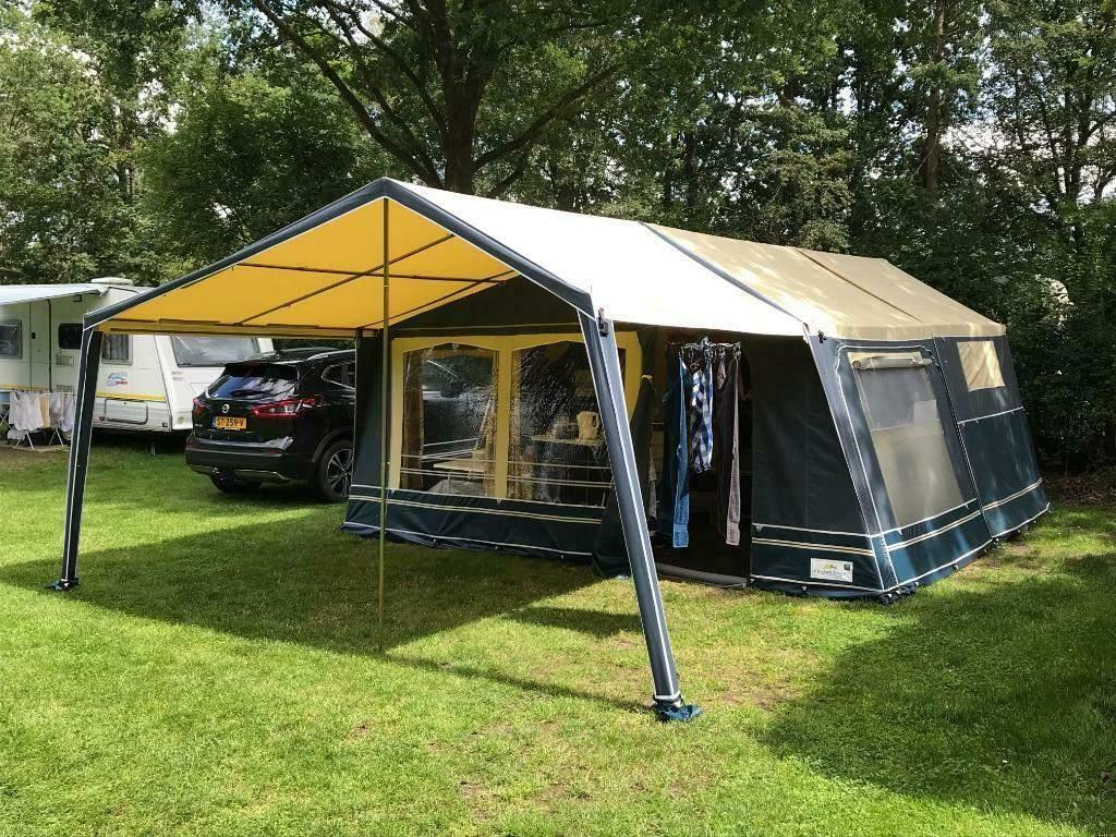 Gerjak Tago atlantic en  Gerjak Tago Indian, Caravans en Kamperen, Vouwwagens, Meerkleurig, Aanwezig, Meer dan 6, Ophalen