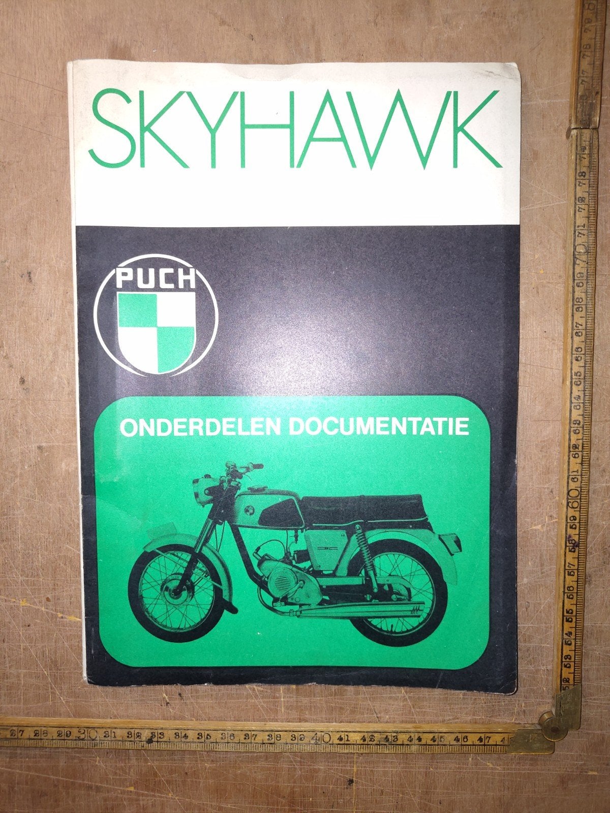 Onderdelen catalogus Puch M50 Skyhawk, Ophalen of Verzenden
