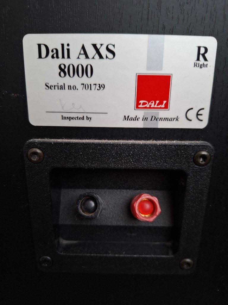Dali AXS 8000 Vloerstaande Luidsprekers - Made in Denmark, Audio, Tv en Foto, Ophalen, Vloerstaande luidspreker, 60 tot 120 watt