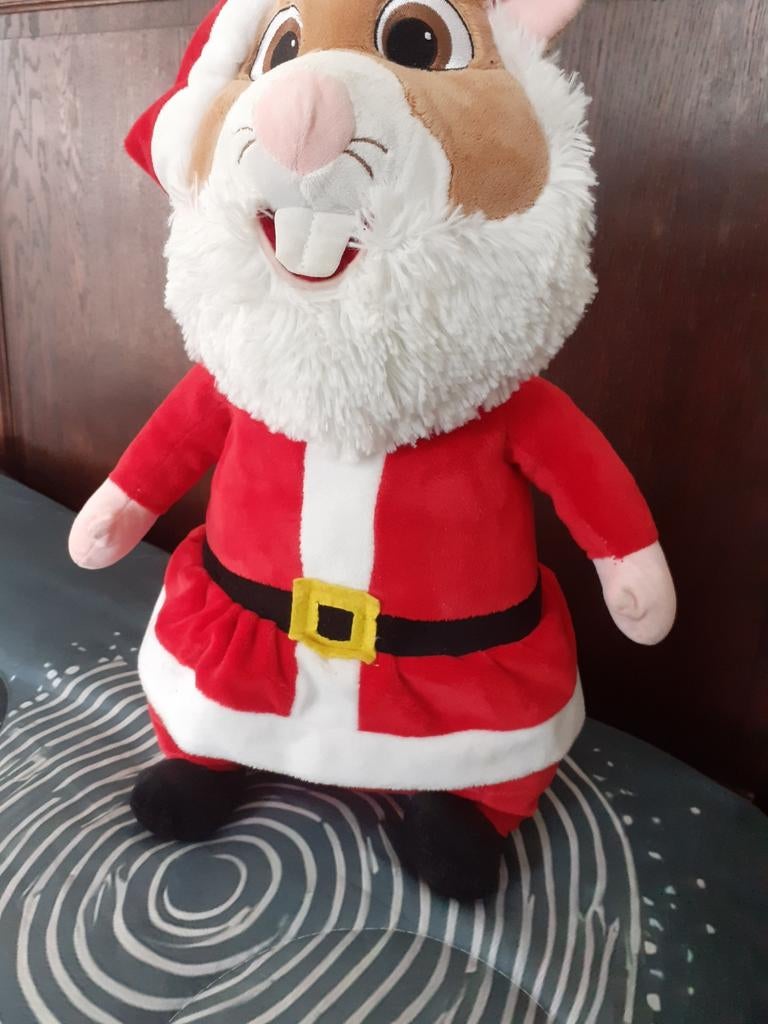 Albert Heijn hamster grote kerstman, Ophalen of Verzenden, Zo goed als nieuw, Overige typen