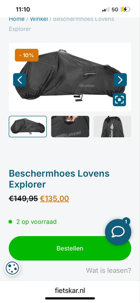 Beschermhoes Lovens Explorer - Nieuwstaat, Ophalen of Verzenden, Nieuw