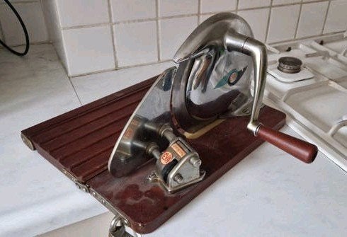 vintage eva snijmachine broodsnijder, Ophalen of Verzenden, Gebruikt